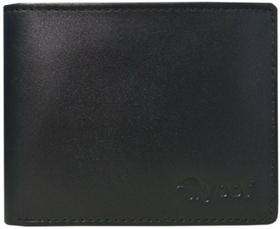 

Yoof Men Black Genuine Leather Wallet(6 Card Slots)