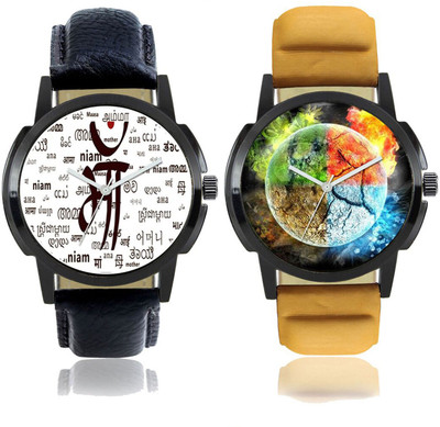 

SATNAM FASHION Men's WF-01-02 Analog Multi Color Watch Pack-02 Watch - For Men