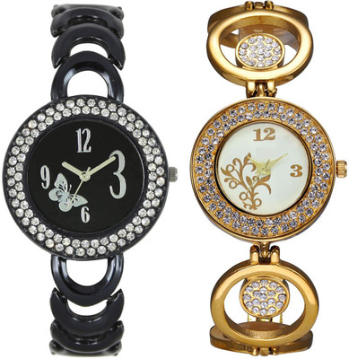

Shivam Retail SR-201-204 Stylish Look SUPER HOT Pack Of 2 Watch - For Girls