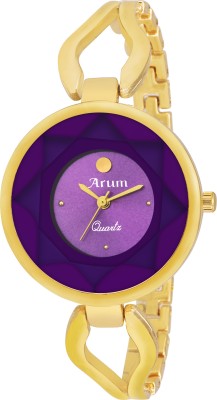 

Arum ASWW-039 Blue Round Shaped Dial Metal Strap Fashion Wrist Watch Watch - For Women