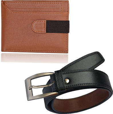 

Elligator Belt, Wallet Combo(Black, Tan)