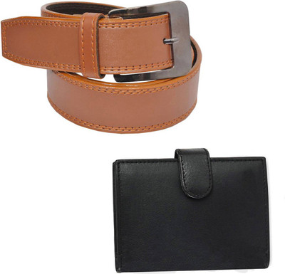 

Elligator Belt, Wallet Combo(Tan, Black)