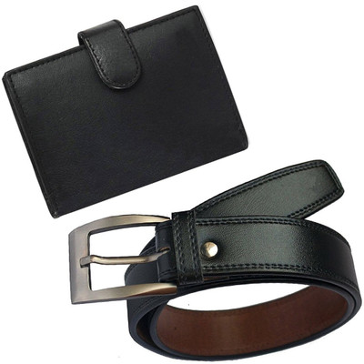

Elligator Belt, Wallet Combo(Black)