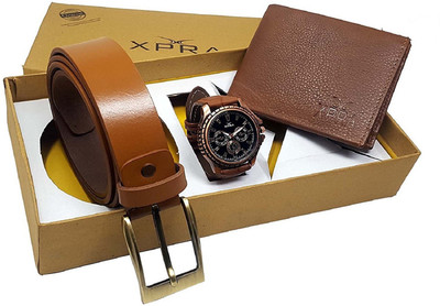

Xpra Analog Watch Combo(Brown)