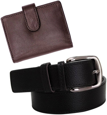 

Elligator Belt, Wallet Combo(Black, Brown)