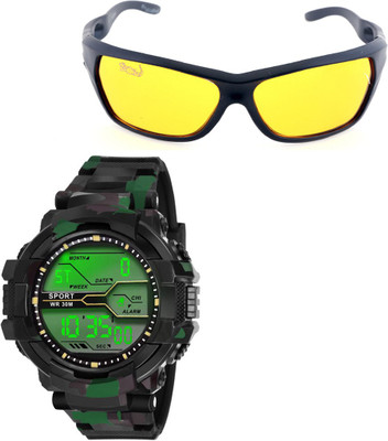 

Elligator Analog Watch Combo(Multicolor)
