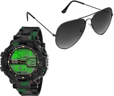 

Elligator Analog Watch Combo(Multicolor)