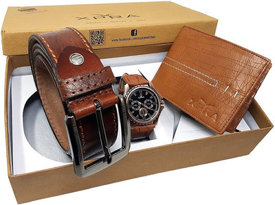 

Xpra Analog Watch Combo(Brown)
