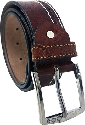 

Xpra Men Casual, Evening, Formal, Party Brown Genuine Leather Belt