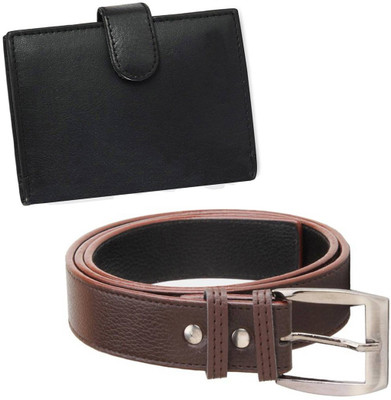 

Elligator Belt, Wallet Combo(Black, Brown)
