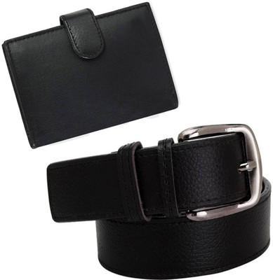 

Elligator Belt, Wallet Combo(Black)