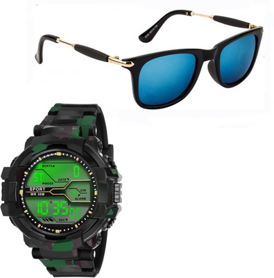 

Elligator Analog Watch Combo(Multicolor)