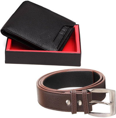 

Elligator Belt, Wallet Combo(Brown, Black)
