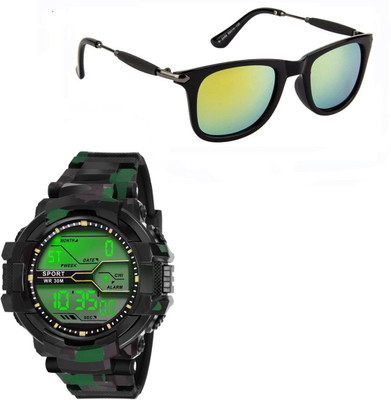 

Elligator Analog Watch Combo(Multicolor)
