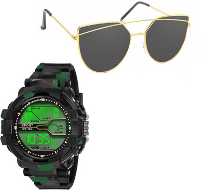 

Elligator Analog Watch Combo(Multicolor)