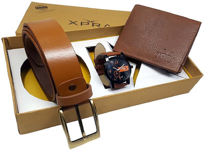 

Xpra Analog Watch Combo(Brown)