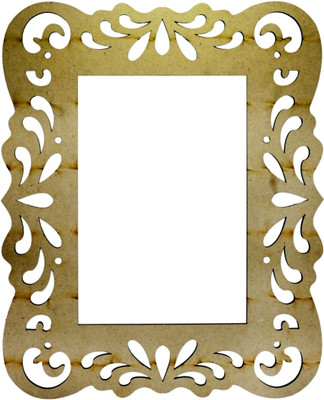 Aadya Crafts MDF 3D Wooen Photo Frame M3WP00B