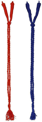 

GOELX Necklace Doris Ropes Braided Cord Colorful Thin Choker Dories Combo for necklace making/designing/jewellery designing Pack of 2 - Style B