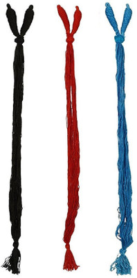 

GOELX Necklace Doris Ropes Choker Dories Combo for necklace making/designing/jewellery designing Pack of 3 - Type 6