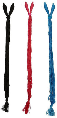 

GOELX Necklace Doris Ropes Choker Dories Combo for necklace making/designing/jewellery designing Pack of 3 - Type 8