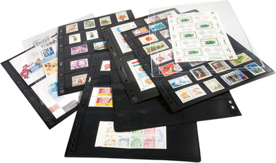 

Lighthouse Plastic Pockets VARIO - 3 way division - Black film