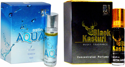 

Astin AQUA AND BLACK KASTUTI SPECIAL UAE EDITION Floral Attar(Musk)