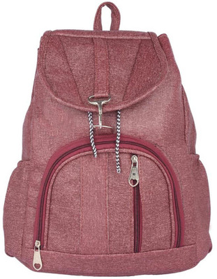 

Aliado Faux Leather Magenta Colured Backpack P32V709 Backpack(Pink, 10 L)