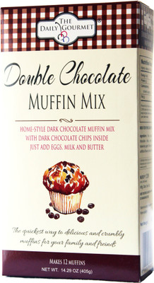 

The Daily Gourmet Double Chocolate Muffin Mix Self Rising Flour Powder(405 g)