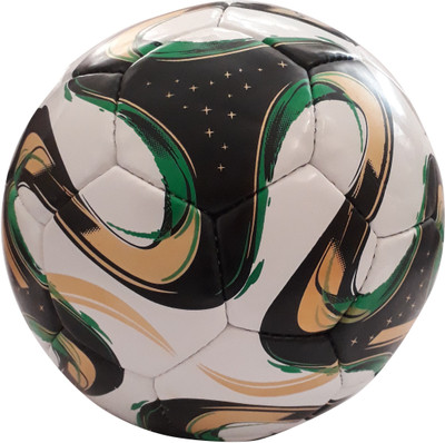 

GUNU BRAZUCA FIFA PU LEATHER Football - Size: (Pack of 1, White, Multicolor