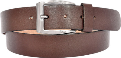 

Pride Infinite Men Casual Brown Genuine Leather Belt, Choclate brown