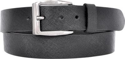 

Pride Infinite Men Casual Black Genuine Leather Belt