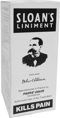 

Sloan's Liniment Medicated Pain Killer Oil (Made in France)(120 ml)