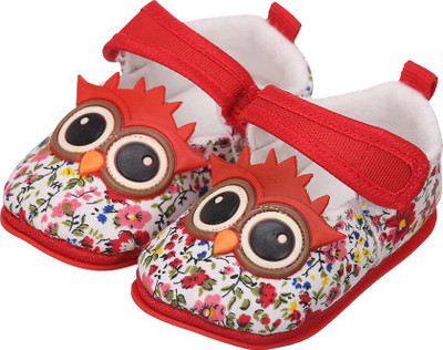 

Camey Infant booty Booties(Toe to Heel Length - 5 cm Red)