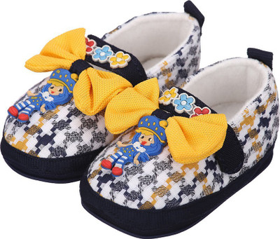 

Camey 600_B.BOW.YELLOW Booties(Toe to Heel Length - 4 cm Yellow)
