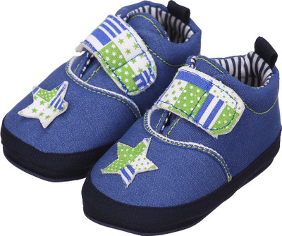

Camey Kids booty Booties(Toe to Heel Length - 6 cm Blue)