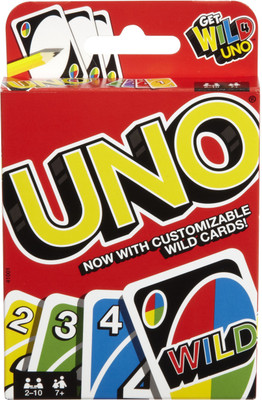 

pop Mattel Uno Playing Card Game(Red)
