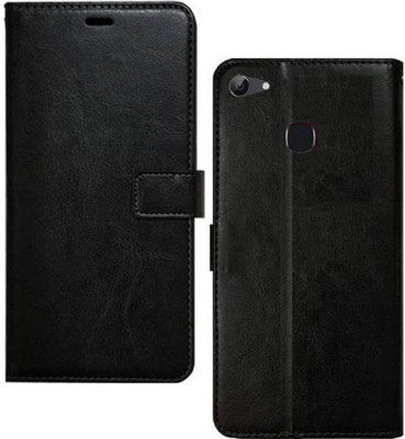 Cockcrow Flip Cover for Vivo Y83(Black, Dual Protection, Pack of: 1)