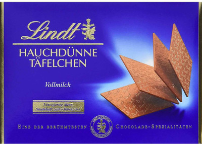 

Lindt Swiss Thins VollMilch 48 delicate Swiss Chocolate Thins - 125g Bars(125 g)