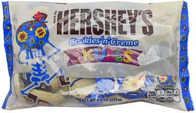 

Hershey's Cookies N Creme Skulls Chocolate - 277g (9.8oz) Bars(277 g)
