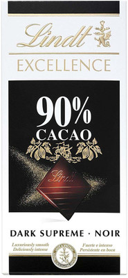 

Lindt Excellence 90% Cocoa Dark Supreme Chocolate - 100g Bars(100 g)