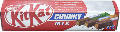 

Nestle KitKat Chunky Mix, 6 Bars - 248g (2x40g+4x42g) Bars(248 g)
