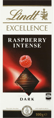 

Lindt Excellence Rasberry Intense Dark Chocolate - 100g Bars(100 g)