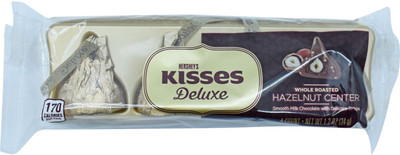

Hershey's Kisses Deluxe , Hazelnut Center - 34g Bars(34 g)