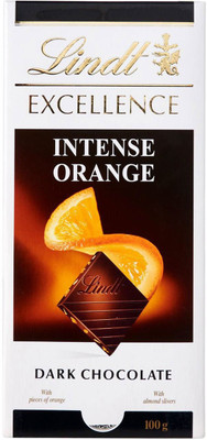 

Lindt Excellence Orange Intense Dark Chocolate - 100g Bars(100 g)