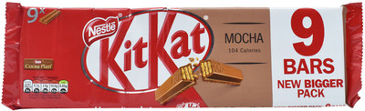 

Nestle KitKat Mocha, 9 Bars - 186.3g (9x20.7g) Bars(186.3 g)