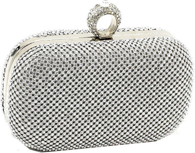 

Di Grazia Casual, Party Silver Clutch