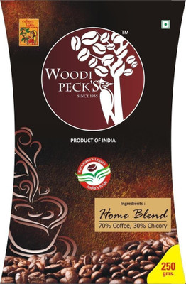 

WoodiPecks Filter Coffee blended with Chicory - 70-30 Filter Coffee(250 g)