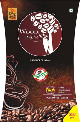 

WoodiPecks Plush Coffee Connoisseurs delight Roast & Ground Coffee(250 g)