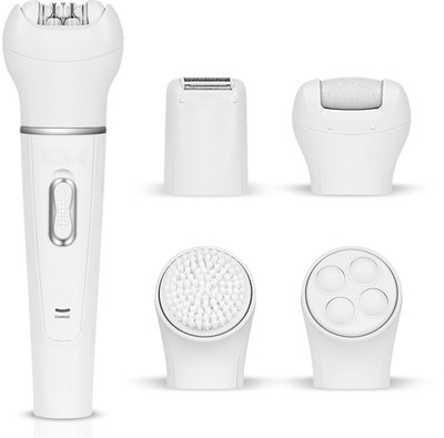 

Shrih 5 in 1 Rechargeable Electric Beauty Tools Kit for Women - Waterproof-Dry & Wet(Set of 6)