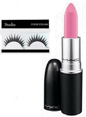 

studio Eyelashes, Light Pink Shade Lipstick(Set of 2)